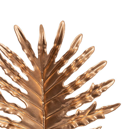 Philo Fingers Leaf Stem Metallic Gold (55cmH)