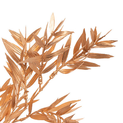 Rosemary Leaf Spray Metallic Gold (98cmH)