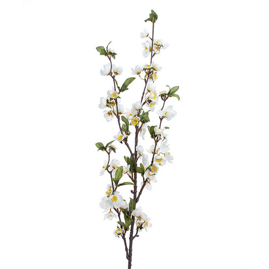 Ludy Apple Flower Spray White (99cmH)
