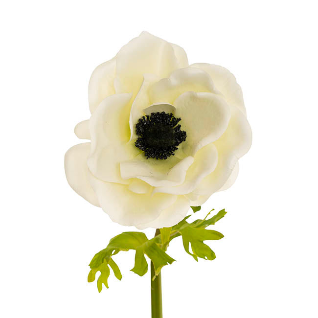 Anemone Flower Stem Soft Green (14cmDx57cmH)