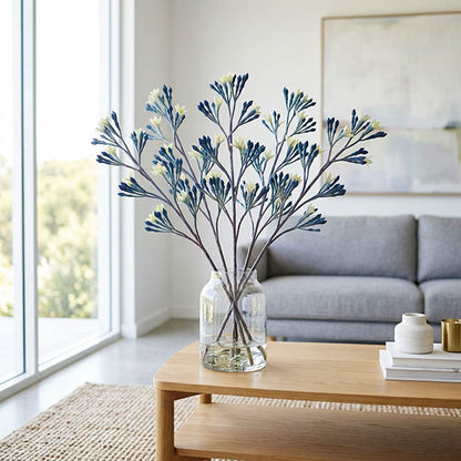 Native Artificial Kangaroo Paw Spray Blue Green (83cmH)