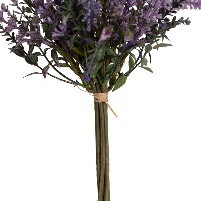 Lavender Bunch x 6 Violet (36cmH)