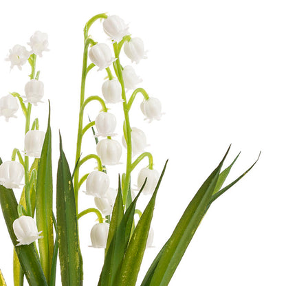 Lily of The Valley Bouquet White (28cmH)