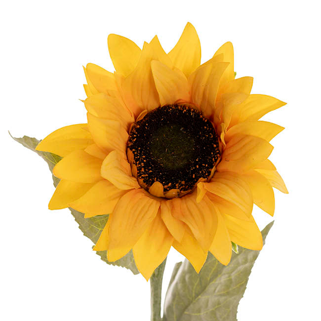 Real Touch Sunflower Stem Yellow (16cmDx60cmH)