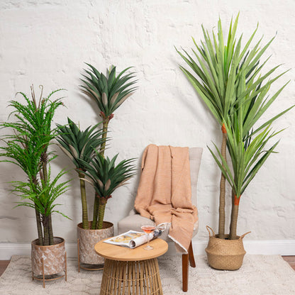 Artificial Pineapple Potted Tree Green (160cmH)