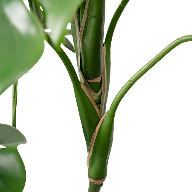 Real Touch Artificial Potted Monstera Green (120cmH)