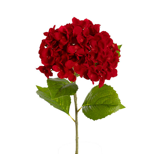 Velvet Hydrangea Red (58cmH)