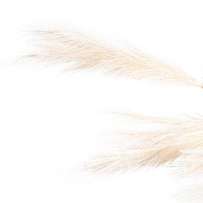 Artificial Bulrush Garland Soft Almond (150cmL)