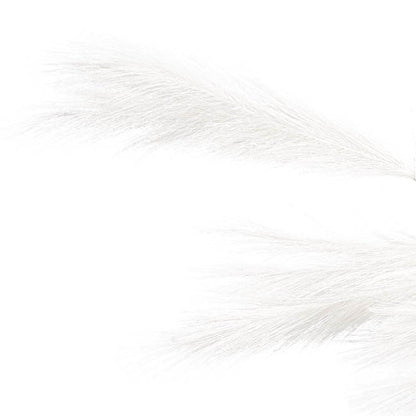 Artificial Bulrush Garland Off White (150cmL)