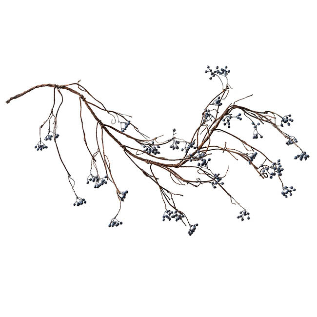 Blueberry Vine Garland Blue (140cmL)