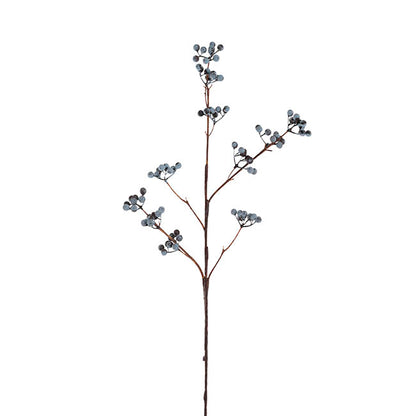 Blueberry Twig Spray Blue (79cmH)