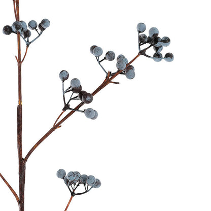 Blueberry Twig Spray Blue (79cmH)