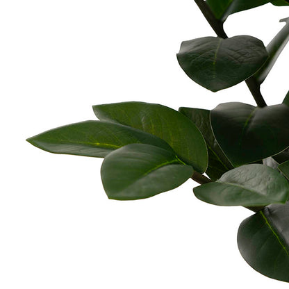 Faux Zamiifolia Potted Plant Real Touch Green (75cmH)