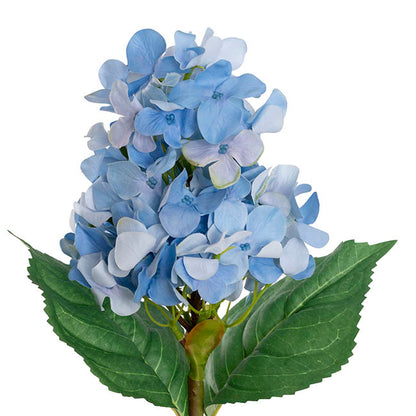 Real Touch Tower Hydrangea Stem Blue (57cmH)