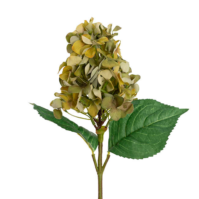 Real Touch Tower Hydrangea Stem Green (57cmH)