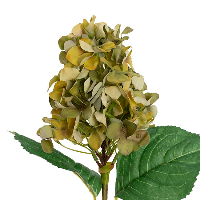 Real Touch Tower Hydrangea Stem Green (57cmH)
