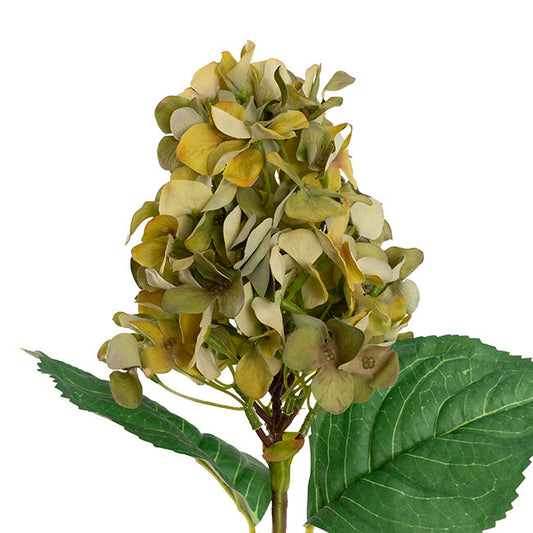 Real Touch Tower Hydrangea Stem Green (57cmH)