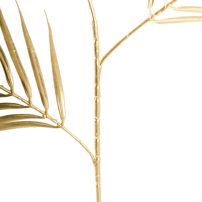 Palm Leaf Spray Metallic Gold (95cmH)