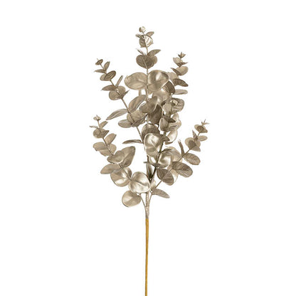 Eucalyptus Leaf Spray Champagne (62cmH)
