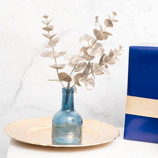 Eucalyptus Leaf Spray Champagne (62cmH)