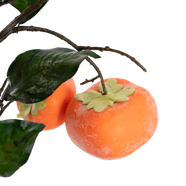 Persimmon Branch Spray Orange (70cmH)