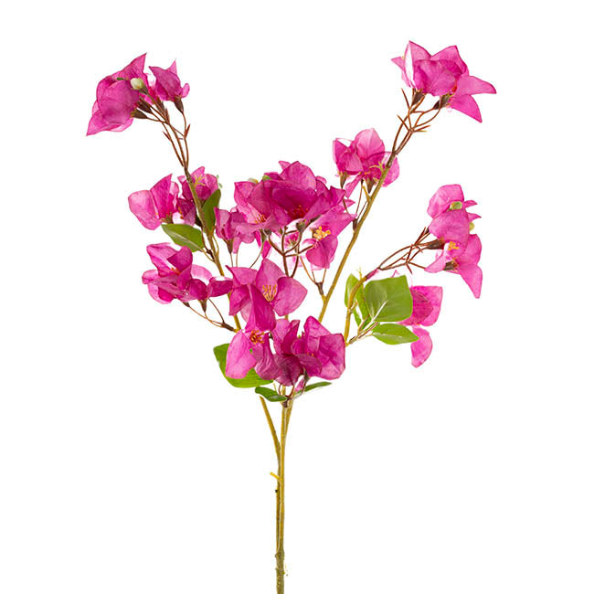 Artificial Bougainvillea Spray Purple (74cmH)