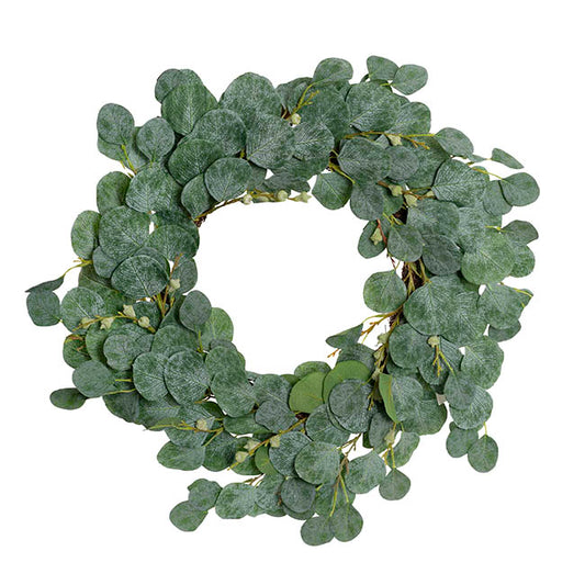 Eucalyptus Wreath Green (60cmD)