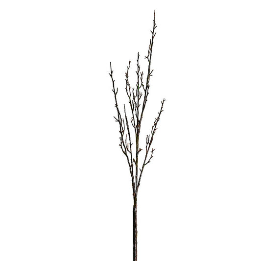 Artificial Long Twig Branch Spray Brown (129cmH)