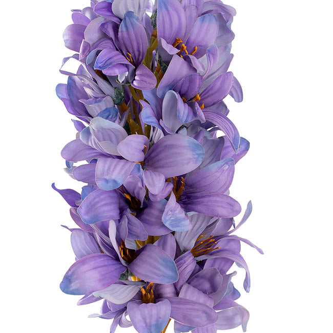 Real Touch Hyacinth 40 Head Stem Purple (50cmH)