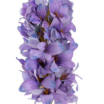 Real Touch Hyacinth 40 Head Stem Purple (50cmH)