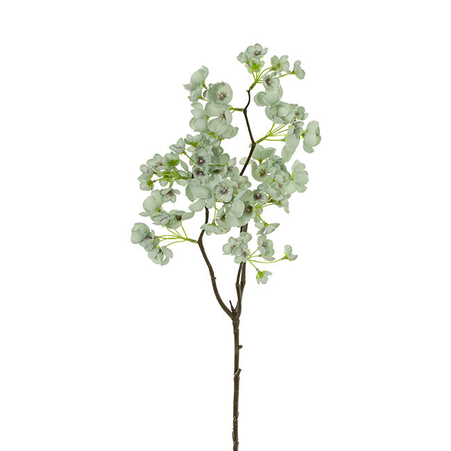 Cherry Blossom Spray Soft Blue (80cmH)