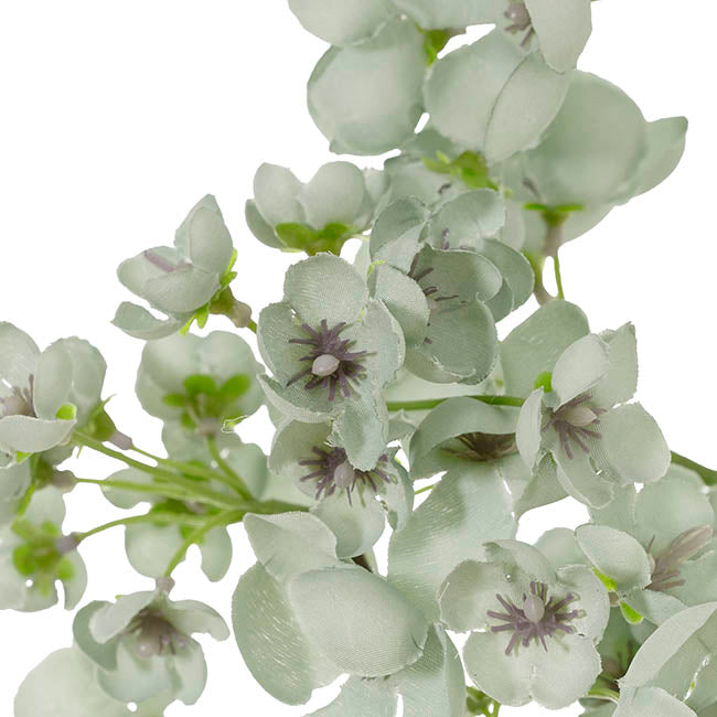 Cherry Blossom Spray Soft Blue (80cmH)