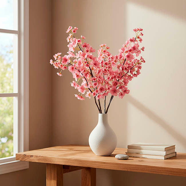 Cherry Blossom Spray Pink (80cmH)