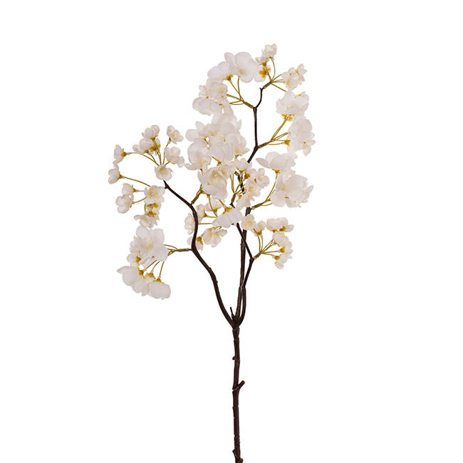 Cherry Blossom Spray White (80cmH)