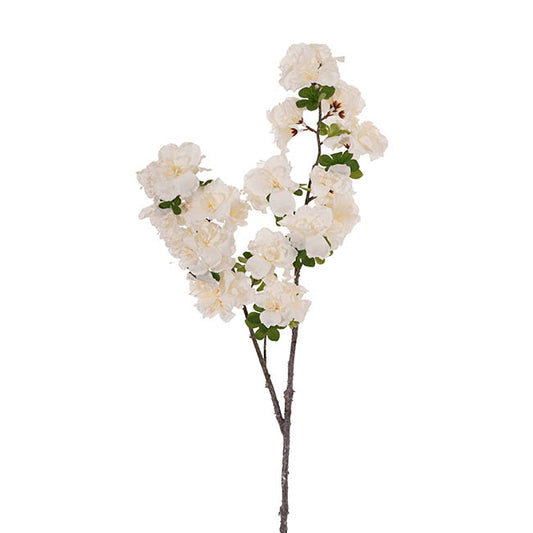 Large Cherry Blossom Spray Branch White (103cmH)