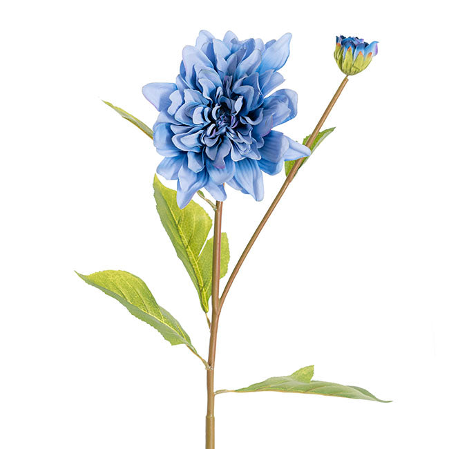 Dahlia Stem Mystic Blue (53cmH)