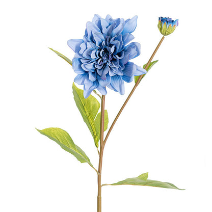 Dahlia Stem Mystic Blue (53cmH)
