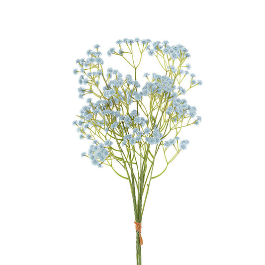 Gypsophila Baby's Breath Bunch x 3 Soft Blue (62cmH)