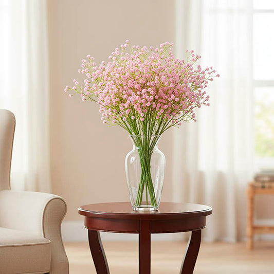 Gypsophila Baby's Breath Spray Soft Pink (62cmH)