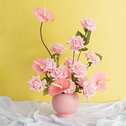 Real Touch Anthurium Soft Pink (63cmH)