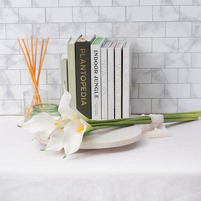 Real Touch Calla Lily White (8cmWx61cmH)