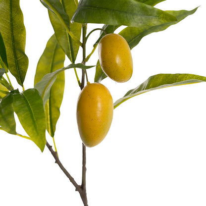 Real Touch Mango Spray Branch Green (73cmH)