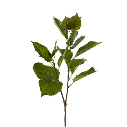 Real Touch Hydrangea Leaf Spray Green (70cmH)