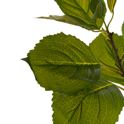 Real Touch Hydrangea Leaf Spray Green (70cmH)