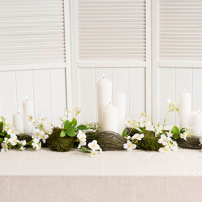 Wicker Vine Garland Green (150cmL)