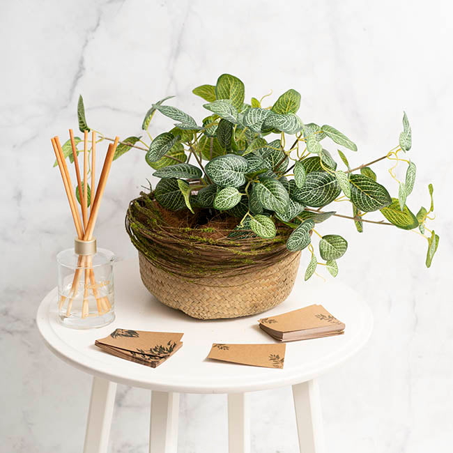 Wicker Vine Garland Green (150cmL)