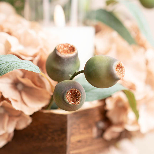 Native Eucalyptus Gumnut Bunch Green (36cmH)