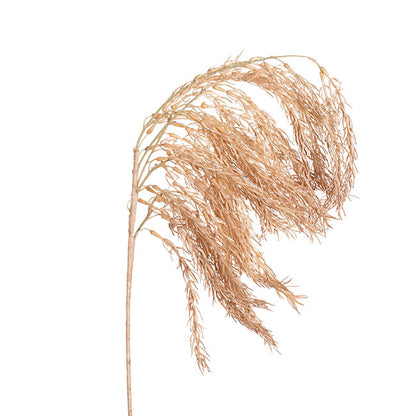Draping Wheat Spray Almond Brown (65cmH)