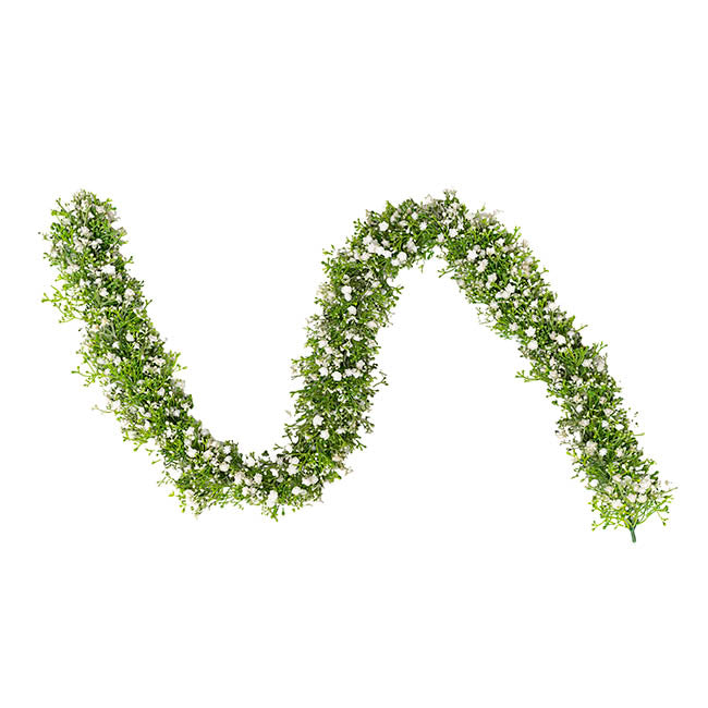 Gypsophila Baby's Breath Garland White (10cmWx135cmL)