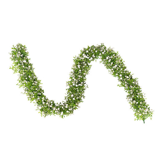 Gypsophila Baby's Breath Garland White (10cmWx135cmL)
